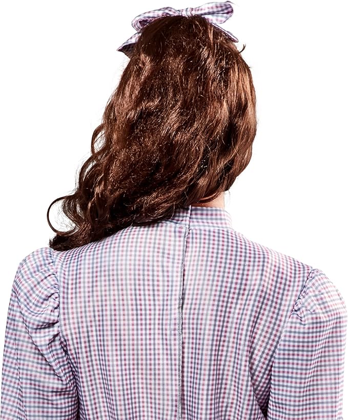 Samantha Parkington Brown Costume Wig with Bangs American Girl Doll