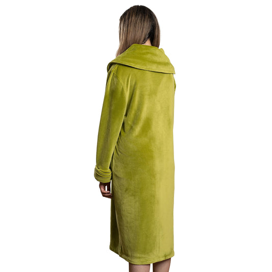 The Dude and Maude Robe Cosplay Full Length Long Olive Green Robe