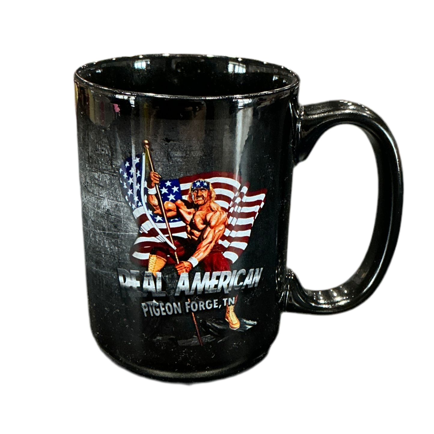 Hulk Hogan Real American Victory 2024 Coffee Mug Black