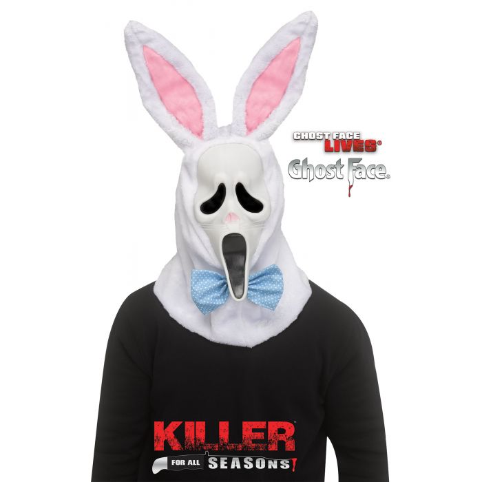 Ghost Face Easter Bunny Adult Mask