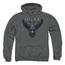 Load image into Gallery viewer, Air Force Incoming Mens Hoodie Charcoal