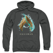 Load image into Gallery viewer, Aquaman Movie Water Shield Mens Hoodie Charcoal
