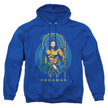 Load image into Gallery viewer, Aquaman Movie Aqua Nouveau Mens Hoodie Black