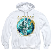 Load image into Gallery viewer, Aquaman Movie Trident Of Neptune Mens Hoodie Light Blue