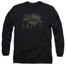 Load image into Gallery viewer, Army Soldiers Mens Long Sleeve Shirt Black