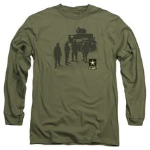 Load image into Gallery viewer, Army Strong Mens Long Sleeve Shirt Military Green