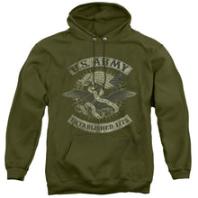 Load image into Gallery viewer, Army Union Eagle Mens Hoodie Military Green