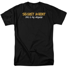 Load image into Gallery viewer, Secret Agent Mens T Shirt Black