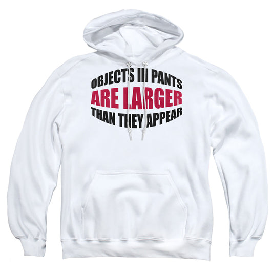Objects In Pants Mens Hoodie White
