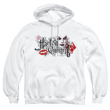 Load image into Gallery viewer, Batman Arkham Knight Lips Mens Hoodie White