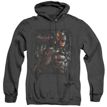 Load image into Gallery viewer, Batman Arkham Knight Dark Knight Heather Mens Hoodie Black