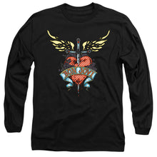 Load image into Gallery viewer, Bon Jovi Daggered Mens Long Sleeve Shirt Black Officially Licensed