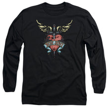 Load image into Gallery viewer, Bon Jovi Daggered Mens Long Sleeve Shirt Black