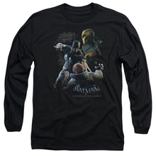 Load image into Gallery viewer, Batman Arkham Origins Punch Mens Long Sleeve Shirt Black