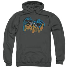 Load image into Gallery viewer, Batman Retro Dark Knight Mens Hoodie Charcoal