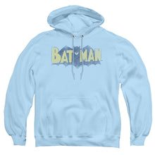 Load image into Gallery viewer, Batman Vintage Logo Mens Hoodie Light Blue