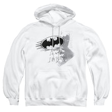 Load image into Gallery viewer, Batman I Am Vengeance Mens Hoodie White