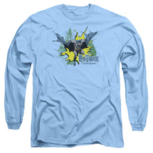 Load image into Gallery viewer, Batman City Splash Mens Long Sleeve Shirt Carolina Blue
