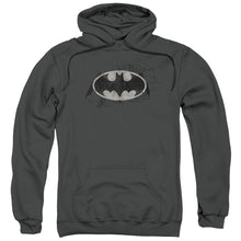 Load image into Gallery viewer, Batman Arcane Bat Logo Mens Hoodie Charcoal