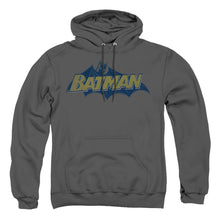 Load image into Gallery viewer, Batman Classic Comic Logo Mens Hoodie Charcoal