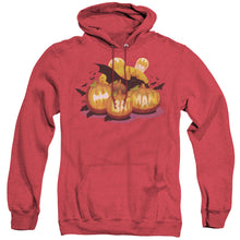 Load image into Gallery viewer, Batman Bat O Lanterns Heather Mens Hoodie Red