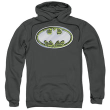 Load image into Gallery viewer, Batman Circuits Logo Mens Hoodie Charcoal