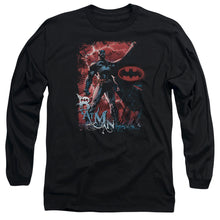 Load image into Gallery viewer, Batman Gotham Reign Mens Long Sleeve Shirt Black