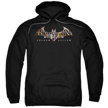 Load image into Gallery viewer, Batman Aa Arkham Asylum Logo Mens Hoodie Black