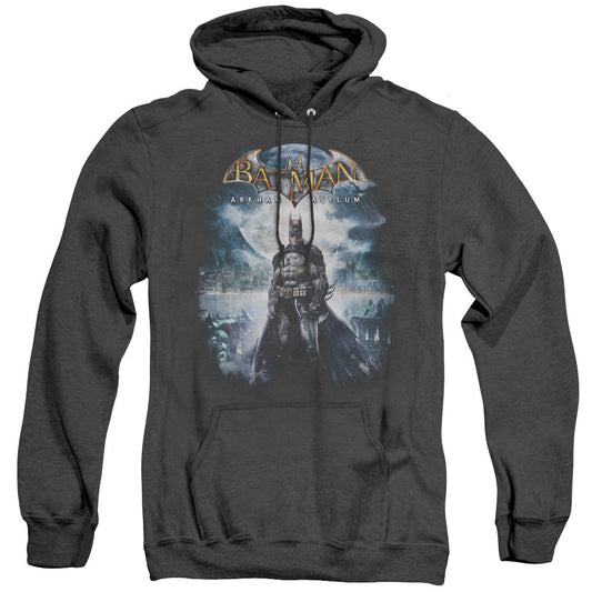 Batman Aa Game Cover Heather Mens Hoodie Black