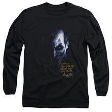Load image into Gallery viewer, Batman Aa Arkham Joker Mens Long Sleeve Shirt Black