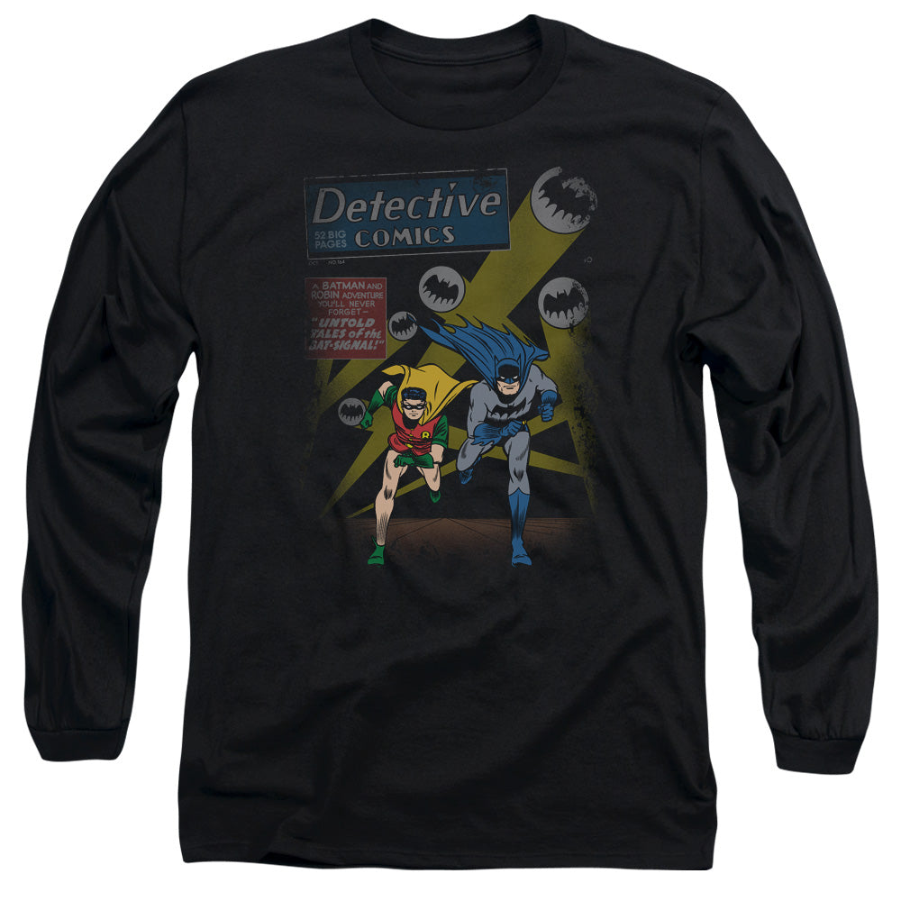 Batman Dynamic Duo Mens Long Sleeve Shirt Black