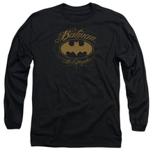 Load image into Gallery viewer, Batman Batman La Mens Long Sleeve Shirt Black