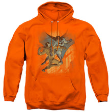 Load image into Gallery viewer, Batman Batman Vs Catman Mens Hoodie Orange