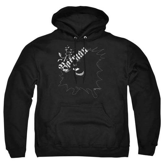 Batman Darkness Mens Hoodie Black