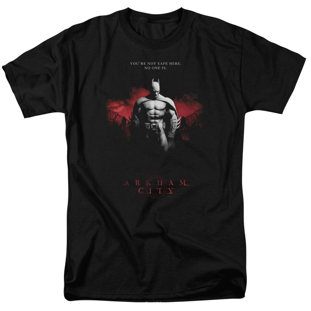 Arkham City Standing Strong Mens T Shirt Black