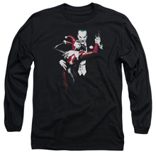 Load image into Gallery viewer, Batman Harley And Joker Mens Long Sleeve Shirt Black