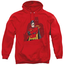 Load image into Gallery viewer, Batman Wingman Mens Hoodie Red