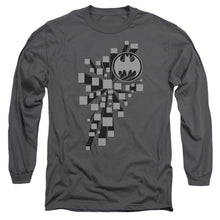 Load image into Gallery viewer, Batman Gotham 3d Mens Long Sleeve Shirt Charcoal