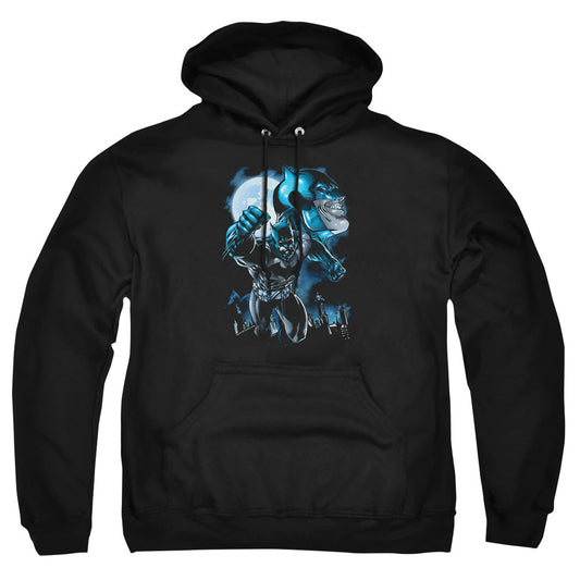 Batman Moonlight Bat Mens Hoodie Black