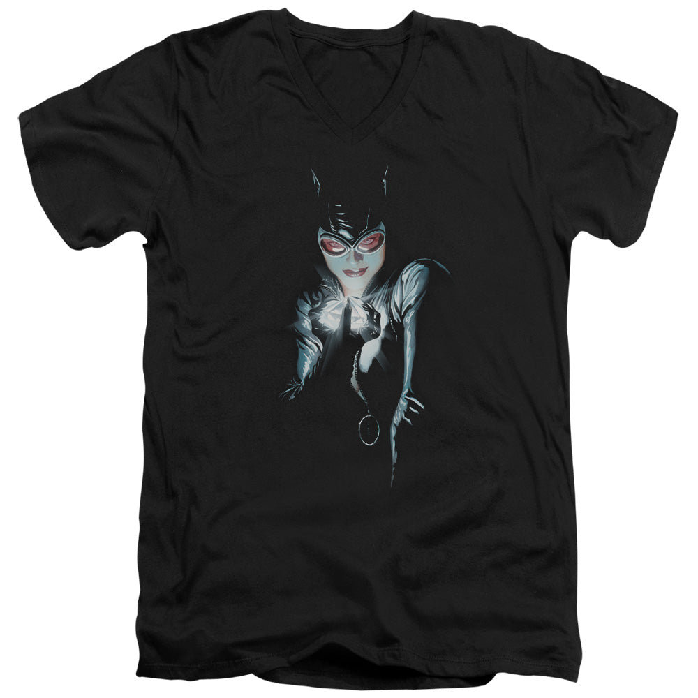 Batman Batman #685 Cover Mens Slim Fit V Neck T Shirt Black