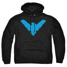 Load image into Gallery viewer, Batman Nightwing Symbol Mens Hoodie Black