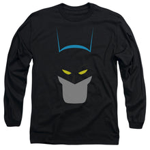 Load image into Gallery viewer, Batman Simplified Mens Long Sleeve Shirt Black