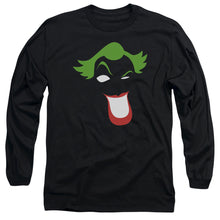 Load image into Gallery viewer, Batman Joker Simplified Mens Long Sleeve Shirt Black