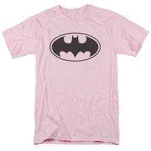 Load image into Gallery viewer, Batman Black Bat Mens T Shirt Pink