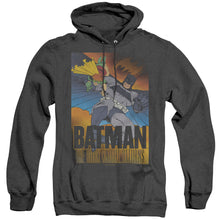 Load image into Gallery viewer, Batman Dk Returns Heather Mens Hoodie Black