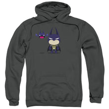 Load image into Gallery viewer, Batman Cute Batman Mens Hoodie Charcoal