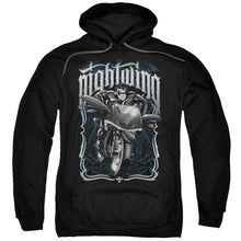 Load image into Gallery viewer, Batman Nightwing Biker Mens Hoodie Black