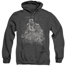 Load image into Gallery viewer, Batman Pencilled Rain Heather Mens Hoodie Black