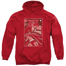 Load image into Gallery viewer, Batman Doa Cover Mens Hoodie Red