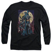 Load image into Gallery viewer, Batman Paint The Town Red Mens Long Sleeve Shirt Black